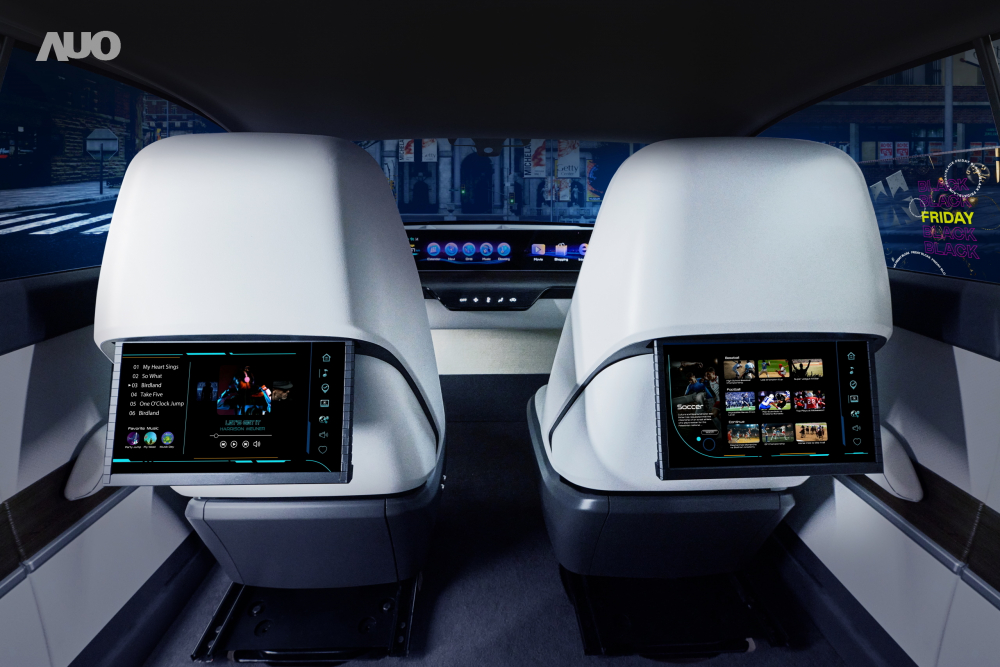 申博太陽城新一代Smart Cockpit 2024 ，以Micro LED先進顯示技術優(yōu)勢，創(chuàng)建〝可卷式后座娛樂顯示器〞 ，僅在互動時才顯示出所需畫面及信息  ，擴充更豐富的娛樂和交互信息服務，獲國際獎項榮耀