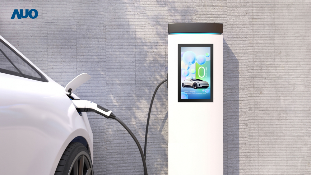 友達〝EVSE車用充電樁解決方案〞專為電動汽車充電樁設計 ，具有高亮度、克服戶外艱難環(huán)境的耐溫、耐紫外線等特性 ，並搭載散熱性及擴充性強的高效能工業(yè)電腦 ，可實現(xiàn)人機互動訴求，如資訊顯示 、支付等應用